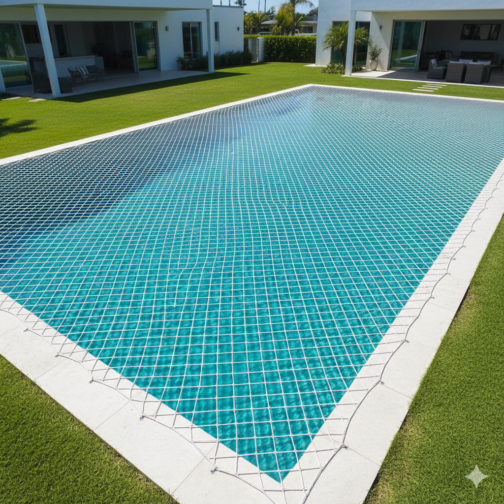 Redes para Piscinas instalada em São Paulo